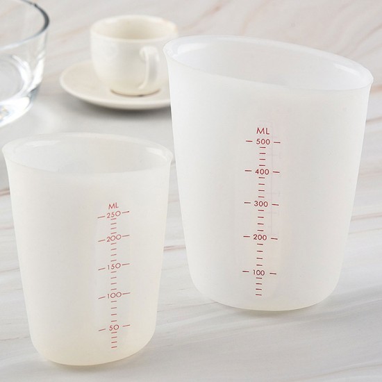 Epoksi Reçine Silikon Beaker Döküm Karıştırma Kabı 500 ML