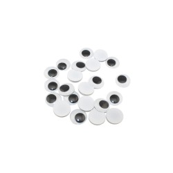 Oynar Plastik Göz Oyuncak Göz 12 MM (50 Adet)