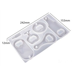 Epoksi Silikon Kalıp Çoklu Açacak Kalıbı