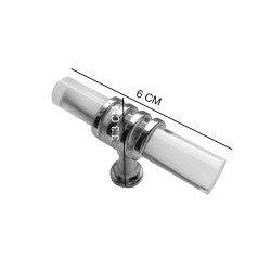 Epoksi Tepsi Kulpu Cam Kulp T Model (2 Adet)  Gold