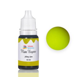Mum Boyası Sıvı Pigment Boya 20 ML  Shiny Sarı - SH20