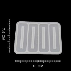 Epoksi Silikon Kalıp Toka Kalıbı 4 lü