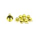 Metal Çıngırak Zil  1 CM (2000 Adet)  Gold
