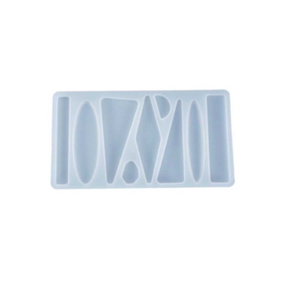 Epoksi Silikon Kalıp Toka Kalıbı 7 li Düzensiz Şekilli