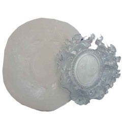 Epoksi Silikon Kalıp Desenli Çerçeve  5.5 X6.5 CM