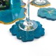 Epoksi Reçine İçin Silikon Kalıp Çiçek Kalıbı 12 CM