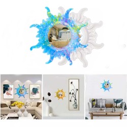 Epoksi Silikon Kalıp Dekoratif Eğlenceli Güneş Kalıbı 29 CM