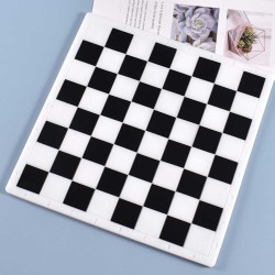 Epoksi Silikon Kalıp Eğlenceli Satranç Kalıbı 26X32.8 CM