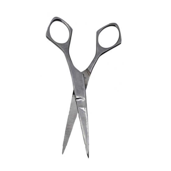Metal Makas Sade Lüx Model Söz Nişan Makası  Gümüş