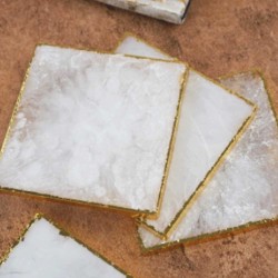 Epoksi Silikon Kalıp Kare Tabak Altlığı Kalıbı 9.8  CM