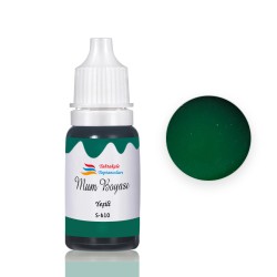 Mum Boyası Sıvı Pigment Boya 20 ML  Yeşil - S610