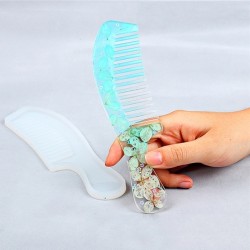 Epoksi Silikon Kalıp DÜZ  Tarak Kalıbı 17.8 CM