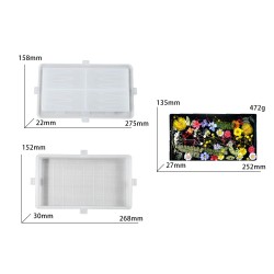 Epoksi Silikon Kalıp Tavla Ve Dama Tahtası