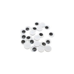 Oynar Plastik Göz Oyuncak Göz 10 MM (50 Adet)