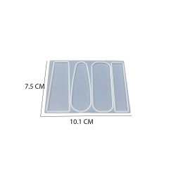 Epoksi Silikon Kalıp Toka Kalıbı 4 lü Düzensiz