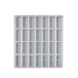 Epoksi Silikon Kalıp  Domino 28 li Kalıp Yerli