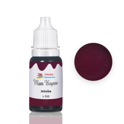Mum Boyası Sıvı Pigment Boya 20 ML  Mürdüm - L310