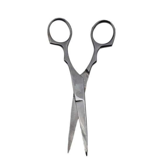 Metal Makas Sade Lüx Model 1 Söz ve Nişan Makası  Gümüş