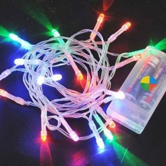 Led Işık Pilli 3 Fonksyonlu Balon Ve Dekorasyon İçin 3 Metre  Renkli