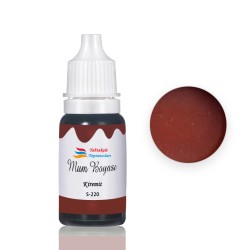 Mum Boyası Sıvı Pigment Boya 20 ML  Kiremit - S220